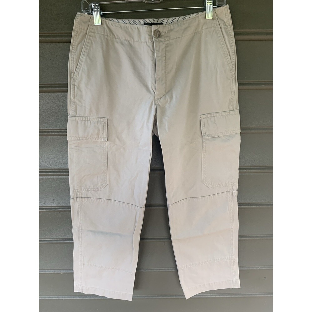 Women's Size 6 Cotton Khaki Cargo Pockets  Banana Republic Jeans‎  Hipster